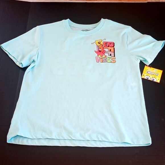 Womens SpongeBob T Shirt - Picture 1 of 5
